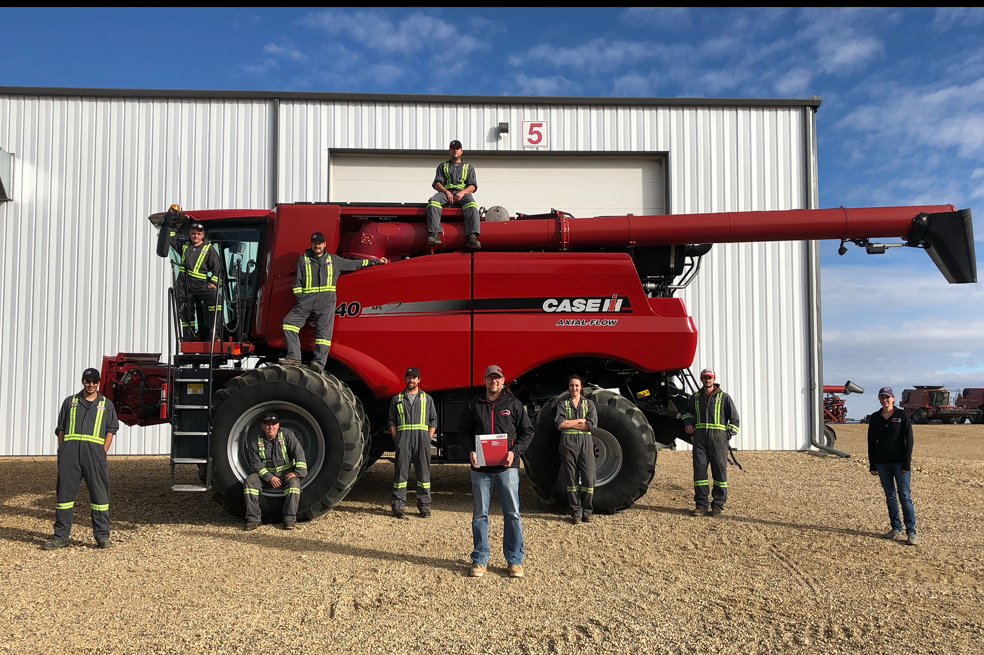 Case IH Pinnacle Service Award for Assiniboia